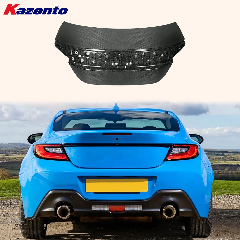 

For 2022+ Toyota GR86 BRZ FRS Honeycomb Carbon OE Style Rear Trunk Boot Lid