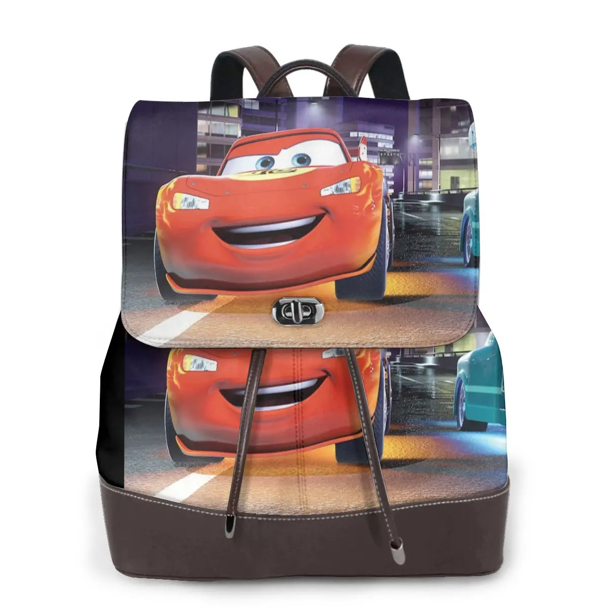 

Disney Cars New Hot Women’s Backpack Designer High Quality Leather Simple Fashion Backpack Large Capacity Backpack