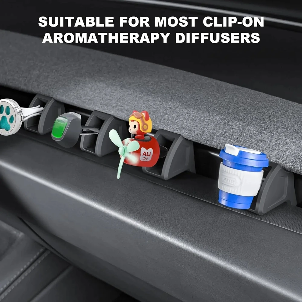 For 2025 2026 Tesla Model 3 YL Y Juniper Standard Air Freshener Adapter Air Vent Outlet Clip Air Aromatherapy Holder Accessories image 4