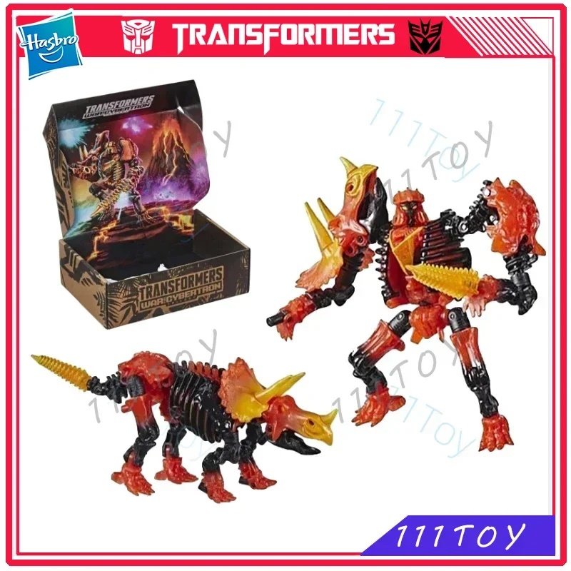 

In Stock Hasbro Transformers Toys War For Cybertron:WFC-K39 Tricranius Beast Power Action Figure Robot Toy Collect Gifts Hobbies