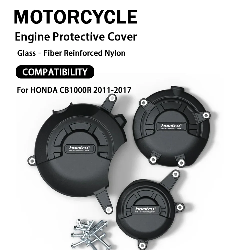 Engine protective cover side crash guard set Reinforced Nylon FOR CB1000R 2011-2017 Motorcycle Engine Protection Cover