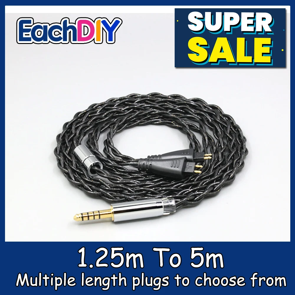 99% Pure Silver Palladium Graphene Floating Gold Cable For FOSTEX TH900 TH1000RP TH1100RP TH-909 TR-X00 TH-600 MK2 LN008324