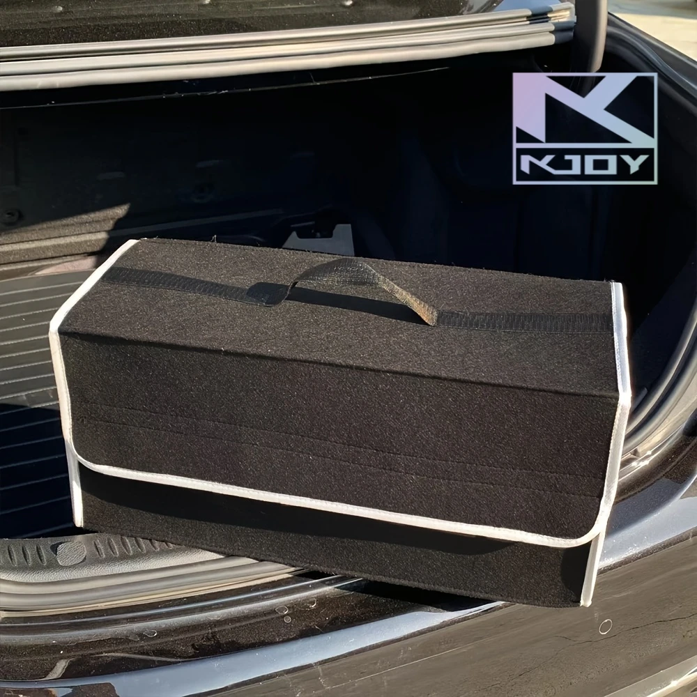 Organizador de Porta-Malas Grande para Carro, Bolsa de Ferramentas em Feltro Macio, Acessórios Universais para Interior de Veículos