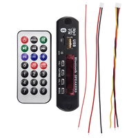 A68Z Bluetooth 5.0 MP3 Decoder Board DC 5V 12V Car FM Radio Module Support TF USB AUX For Car Phone