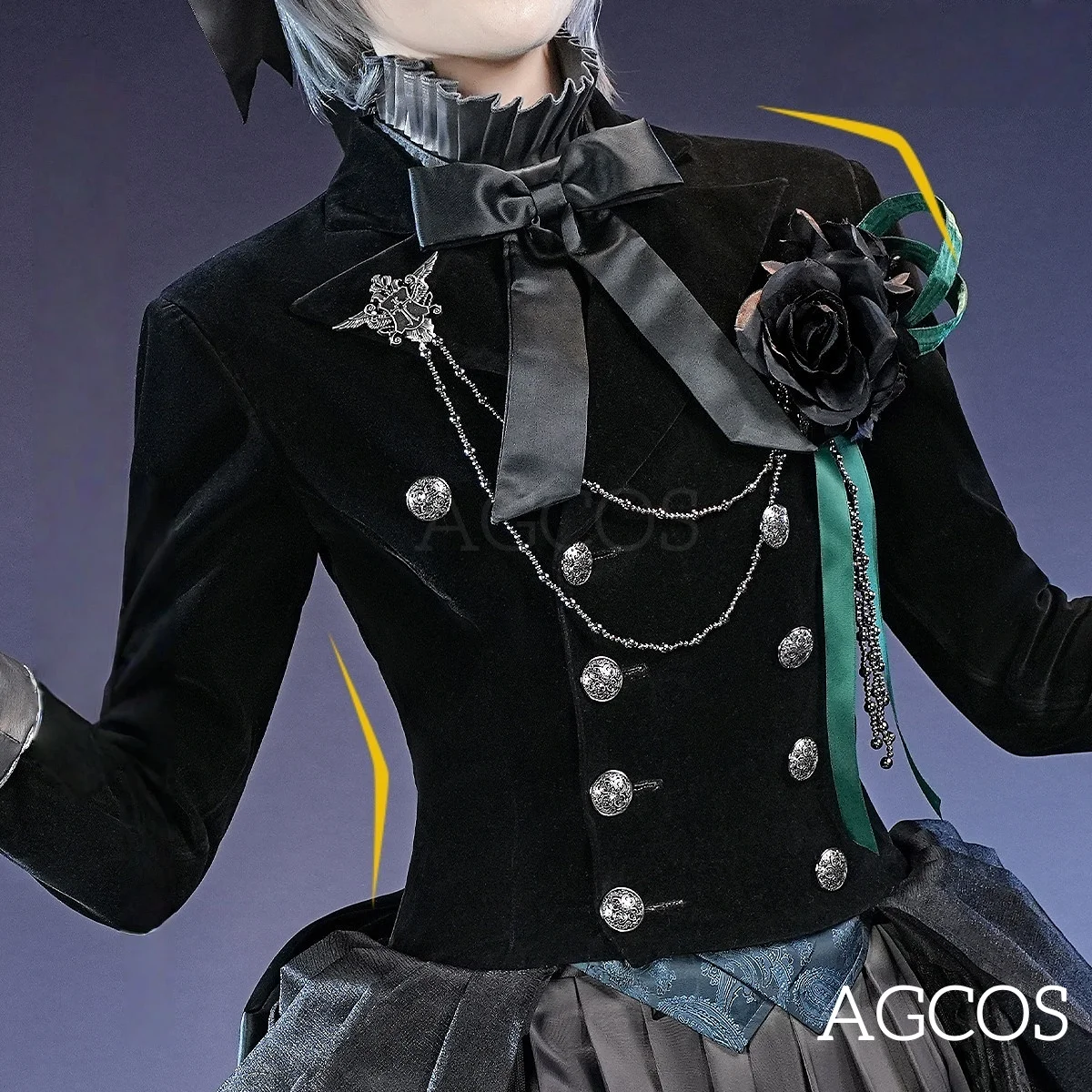 

AGCOS Ciel Phantomhive Cosplay Anime Black Rose Ciel Phantomhive Cosplay Costume