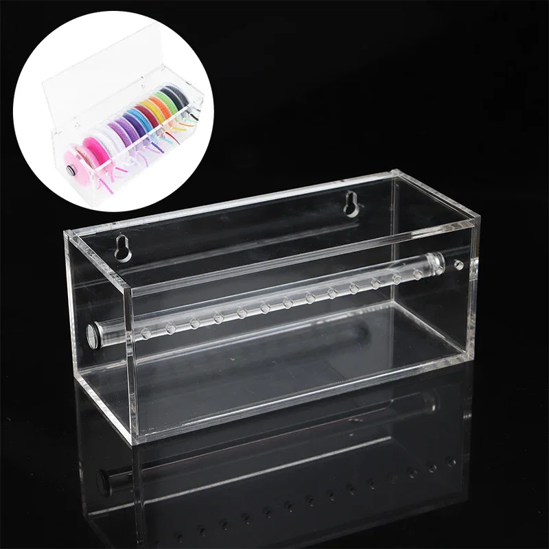 

Orthodontic Ligature Tie Box Power Chain Placer Organizer Dental Arcylic Dispenser Ortho Elastic Chain Storage Box Holder