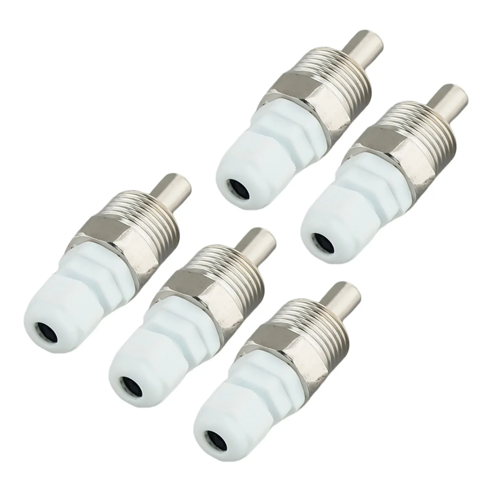 4 Pieces Thermowell Stainless Steel with G 1/2 Thread for Immersion Sleeve For Temperature Sensor Pressure PN40