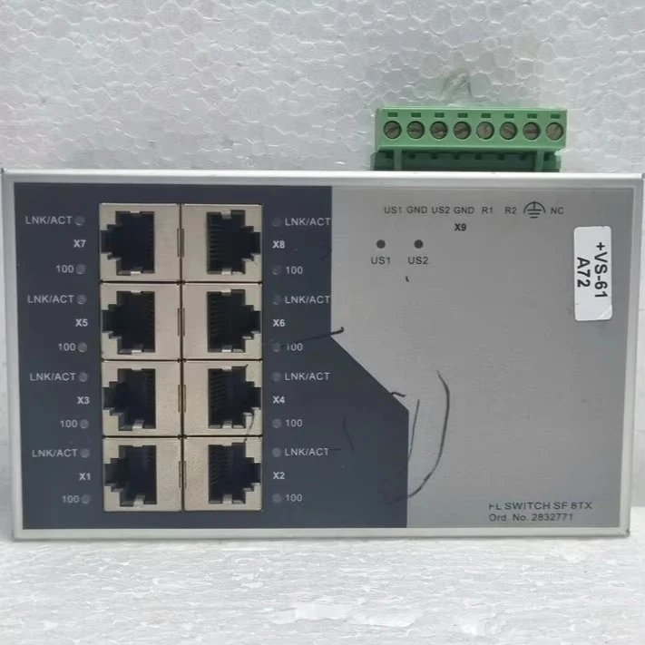 

Контактный переключатель Fl Sf8tx Ord. Кол-во: 2832771, Hw16, новый оригинальный готовый запас, промышленная автоматизация Pac, специальный Plc Cont, новый оригинальный