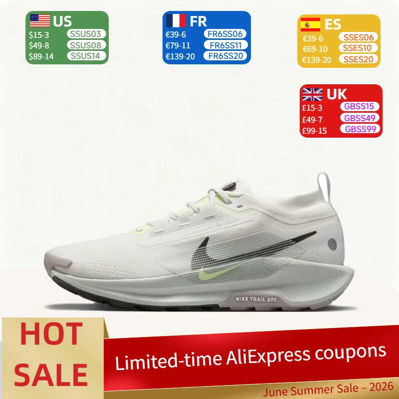 Zapatillas para correr Nike Pegasus Trail 5 para hombre, comodidad acolchada, ajuste duradero, zapatillas para correr ligeras de caña baja FQ0908-102