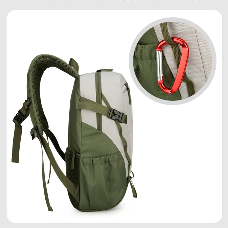 Waterproof Outdoor Hydration Backpack,  Multi Pocket Organizer, Lasts Long Day Mountaineering Trips, Travel and Journey