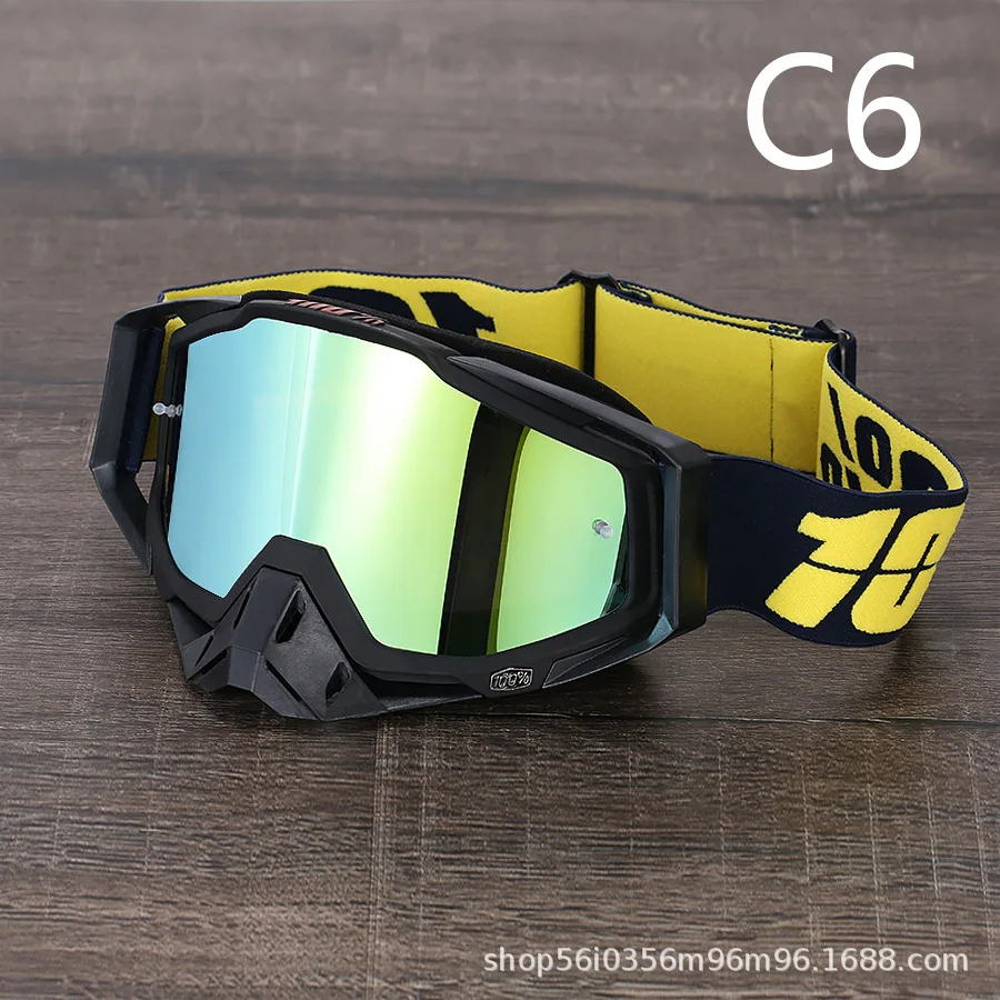 Motocross Goggles Outdoor Riding Sand-proof Wind-proof Sunglasses Riding Glasses UV400 with Adjustable Elastic Band - Image 6