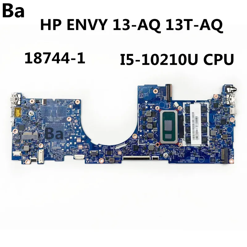 

For HP ENVY 13-AQ 13T-AQ Laptop motherboard 18744-1 Mainboard With I5-10210U CPU Full Tested