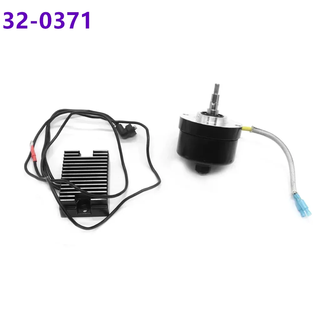 

Brand New Black Generator Alternator 12 Volt 17 Amp Conversion Kit H-a-r-l-e-y Ironhead Panhead 32-0371