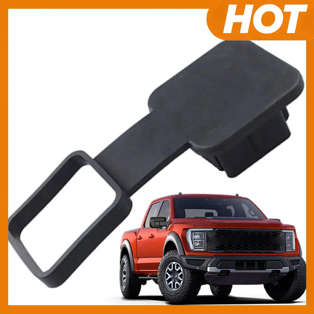 

Trailer Hitch Receiver Cover Plug Waterproof Tow Plug Dustproof Tube Cap Protector 2 Inch Receiver Auto Square Plug