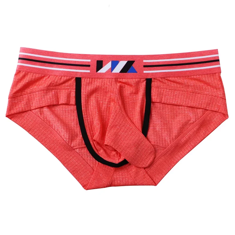 

Мужские трусы-брифы с изображением слона, средней посадки, из ледяного шелка, с отдельным карманом-носом слона, дышащие, комфортные