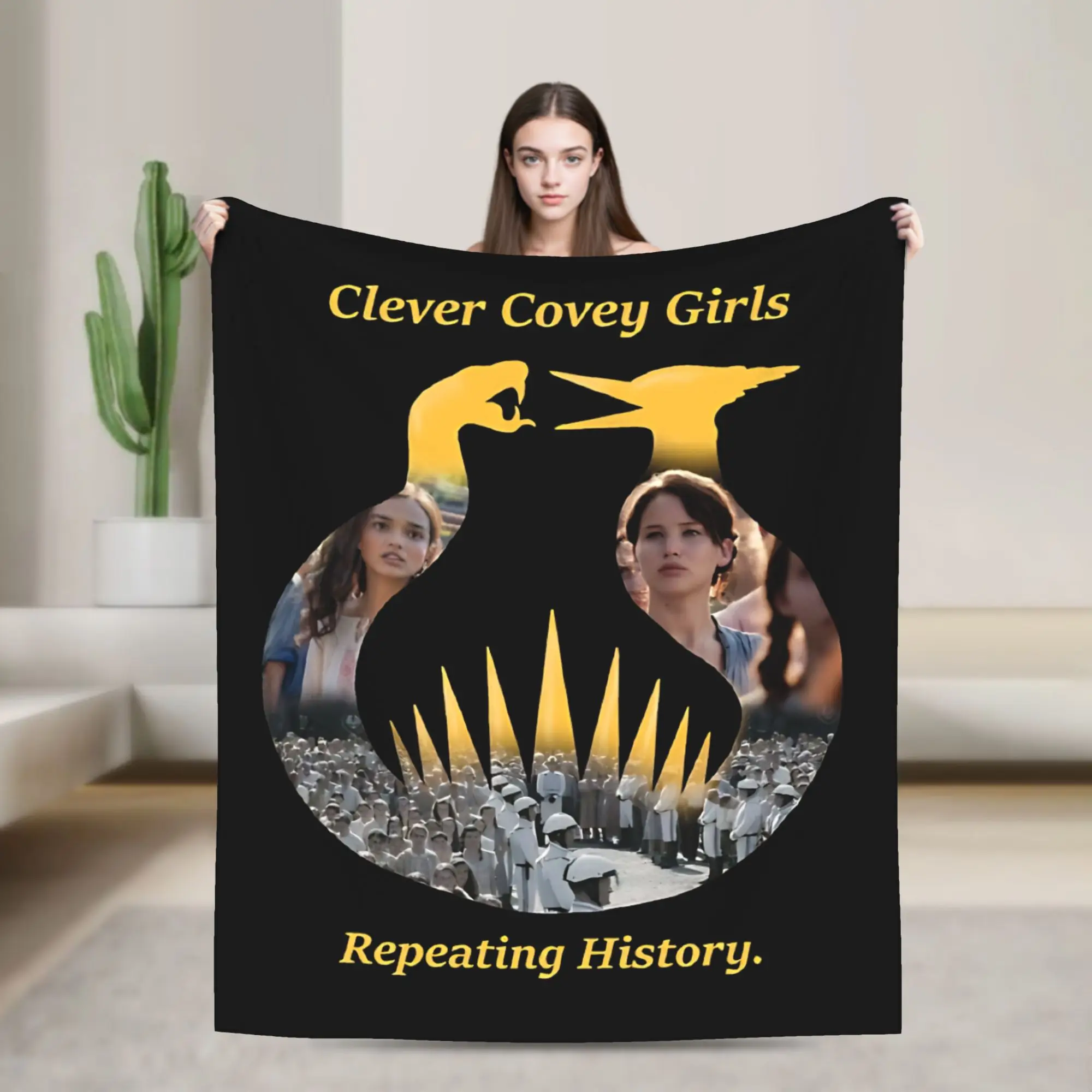 Clever Covey Girls Blanket Quality Warm Sunrise on the Reaping  Throw Blanket Winter Girls Boys Home Decor Novelty Bedspread