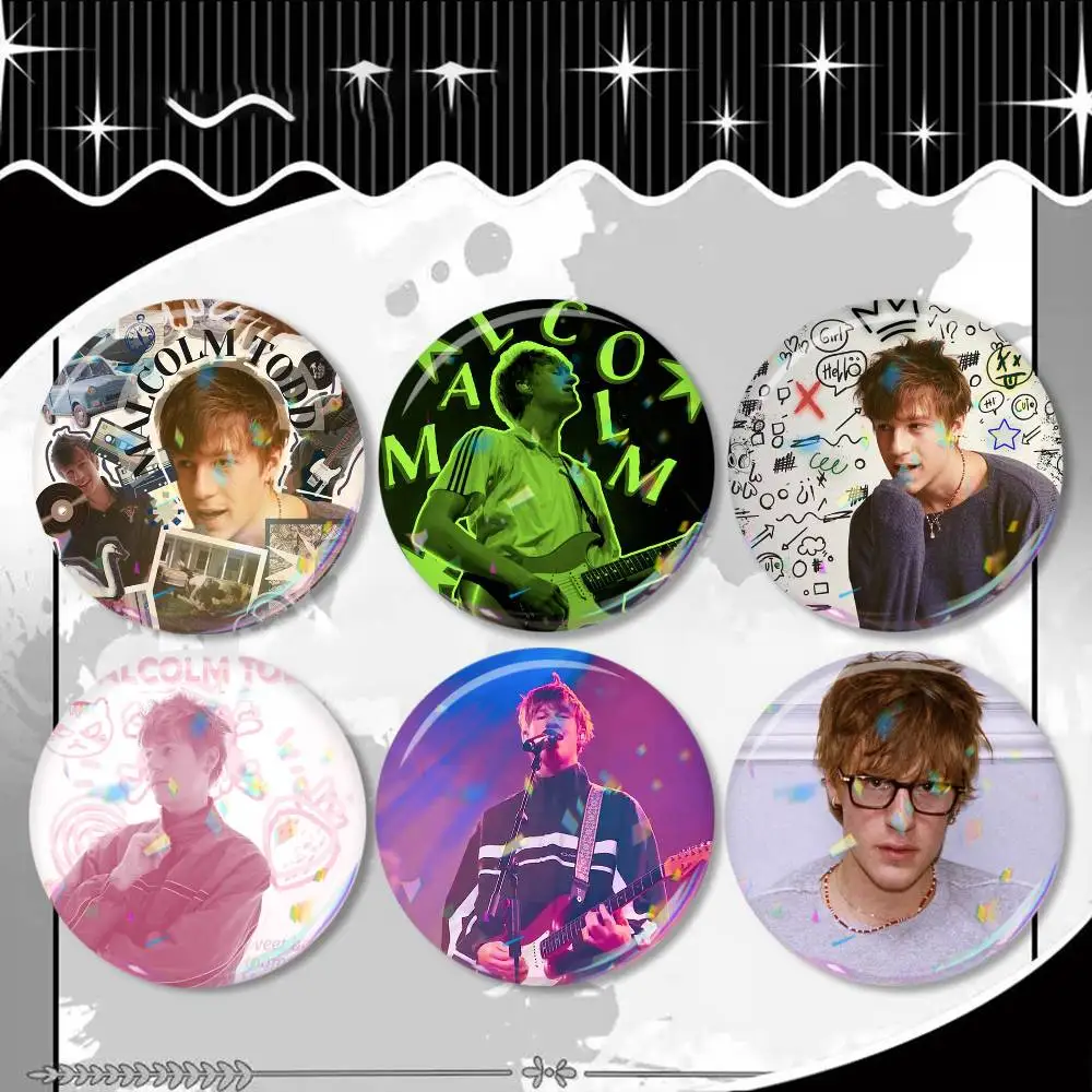 

SINGER Malcom todd Laser Badge Applicable For Backpack Clothes Hats Decor Creative Accessories