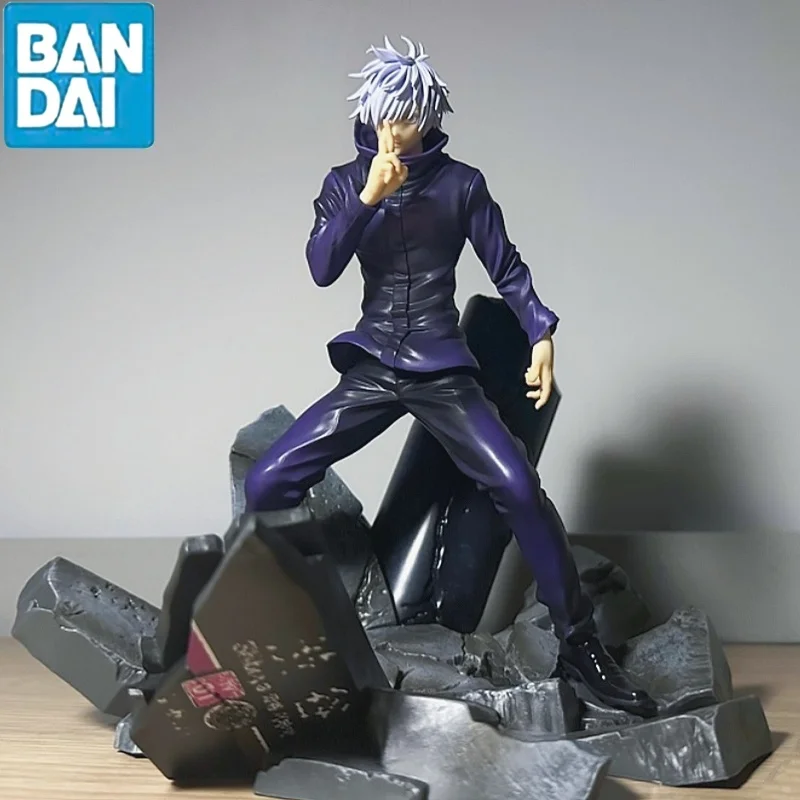 Genuine Original Sega Jujutsu Kaisen 21cm Gojo Satoru Action Figurine Model Doll Anime Pvc Statue Model Toys Gift