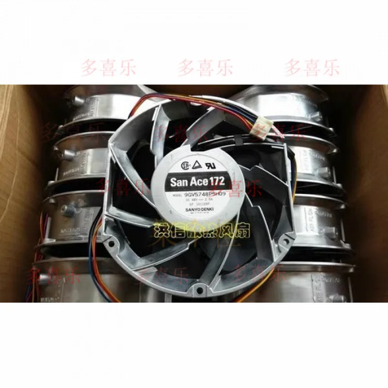 

WW FOR Sanyo San Ace 172 9GV5748P5H09 DC48V 2.0A 4-Pin PWM Cooling Fan