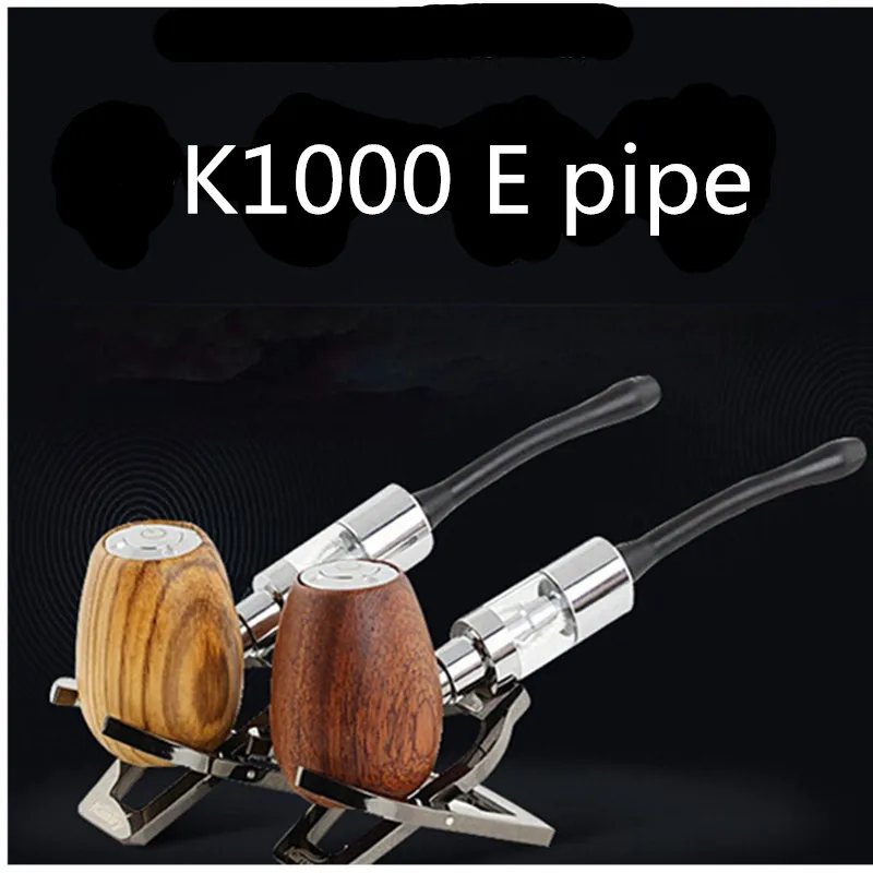 

E Cigarettes K1000 E Pipe Starter Kit 3.5ml Capacity Dual Coils Glass Tank 510 Vape Pen for E Liquid Vaporizer vs K1000 Plus