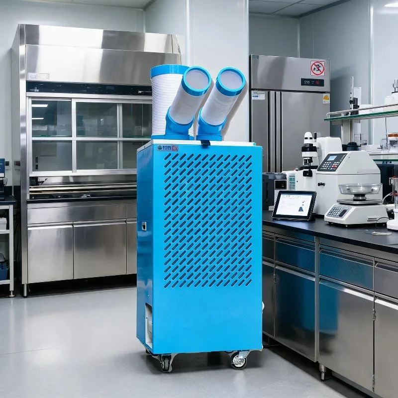 Compact Design Low Noise Explosion Proof Portable Cabinet Air Conditioner Floor Standing R-410A for Narrow Space