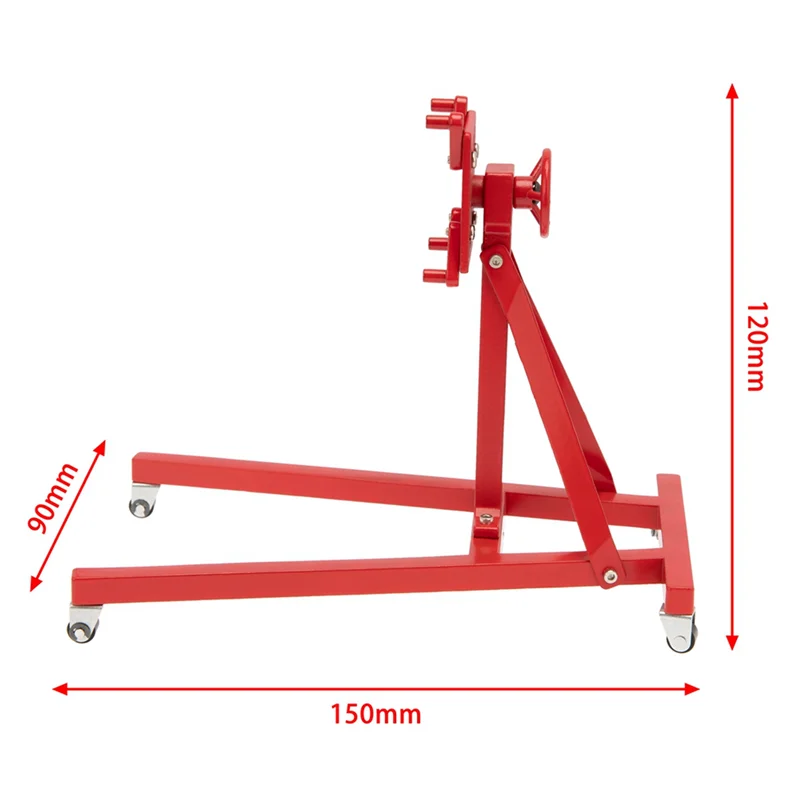 2X Bracket Engine Stand For 1/10 RC Crawler Car Traxxas TRX4 Axial SCX10(Remote Control Car Simulation  Model),1