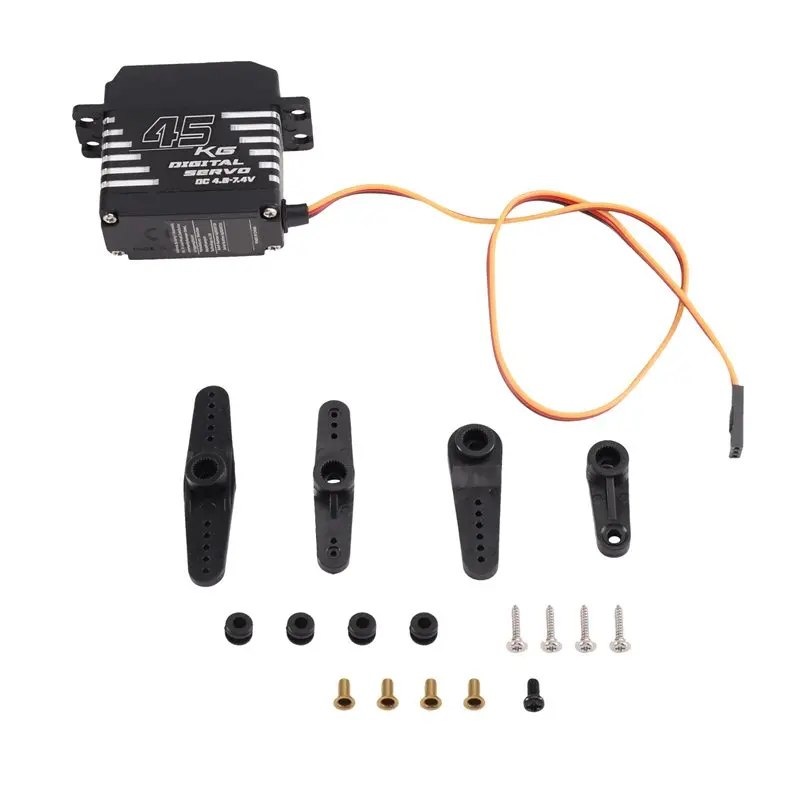 High Torque Digital Servo Mini Micro Motor Metal Gear For Arduino 45Kg For RC For Car Boat