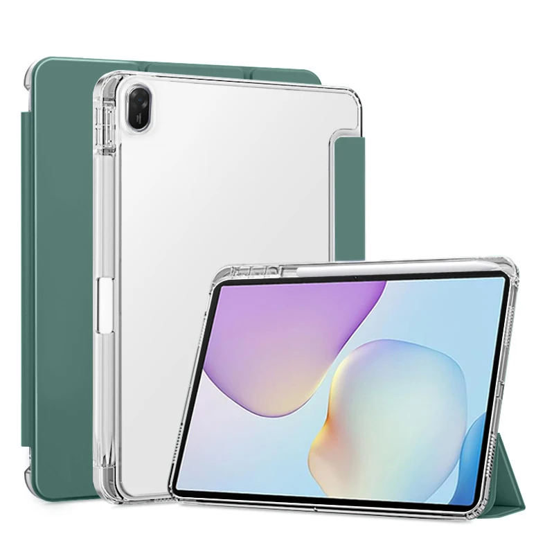 

Funda For Huawei MatePad 11.5 2025 Case TXZ-W09 11.5inch with Pen Holder Trifold PU Leaher TPU Back Stand Tablet CoverAuto Sleep