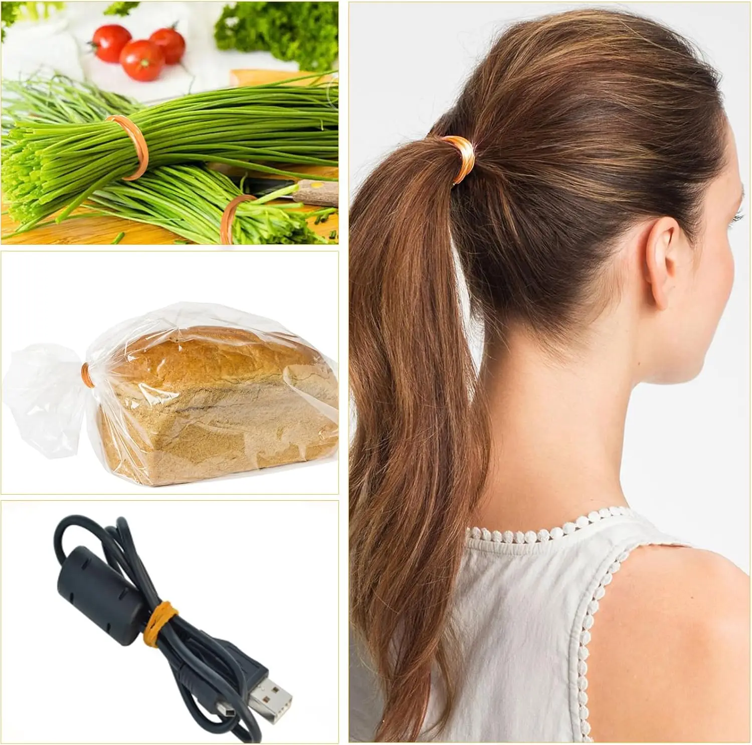 40 مللي متر شريط مطاطي أصفر عالي المرونة أصفر O خواتم مجموعة السحابة أربطة مطاطية قوية مكتب اللوازم المنزلية المدرسية #5