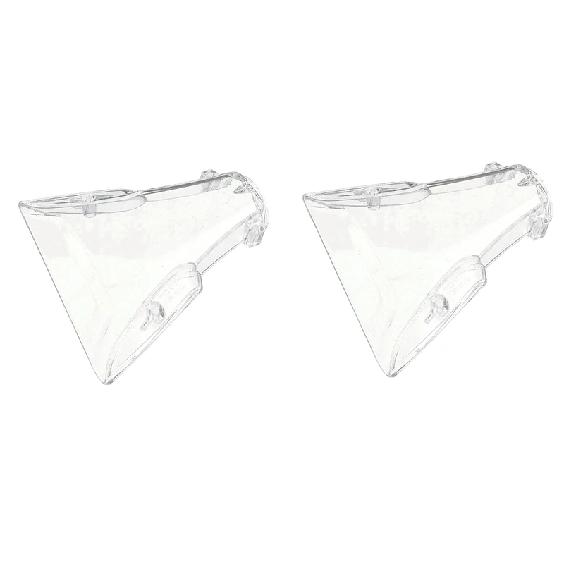 2X Carpet Vacuum Cleaner Nozzle Clear Cover 10/1 10/2 8/1 Replacement Kit For Puzzi 41300010(B)