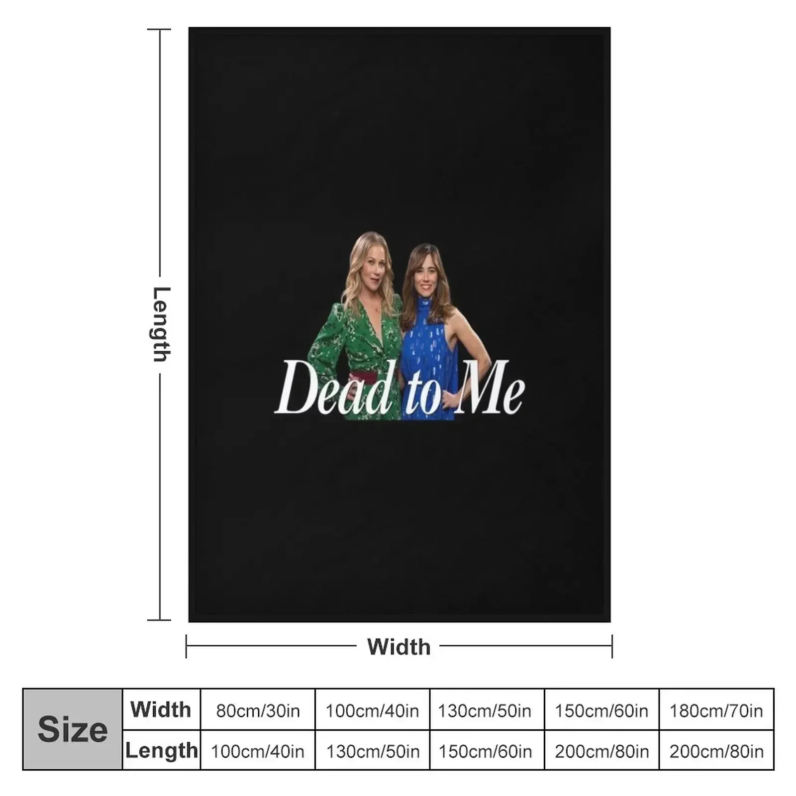 Dead to me netflix Throw Blanket Sofa Quilt Luxury Thicken Blankets