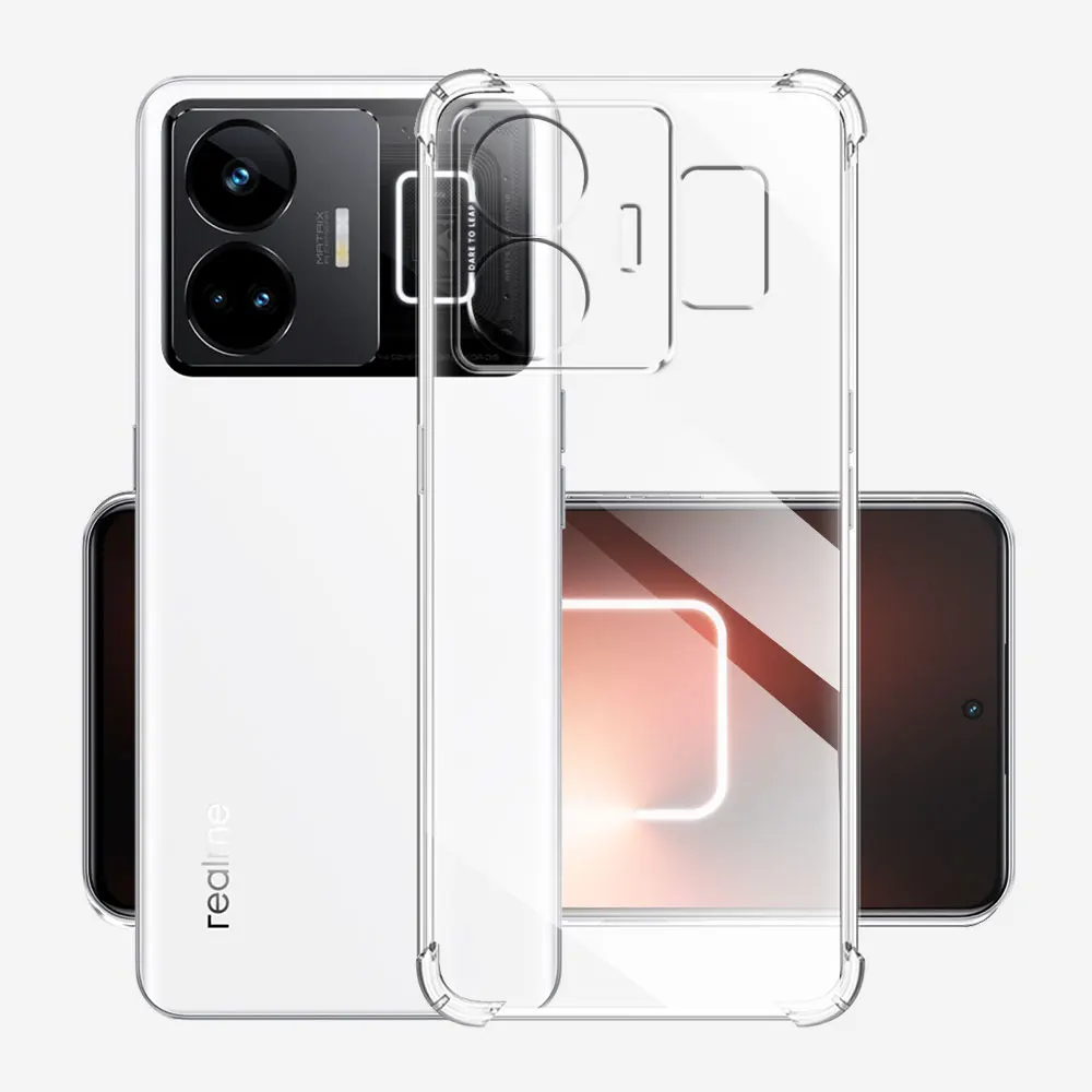 For Realme GT Neo 5 Case Silicone Soft Shockproof Cover For Realme GT Neo 5 240W Clear Cases For OPPO Realme GT Neo5 Funda Coque