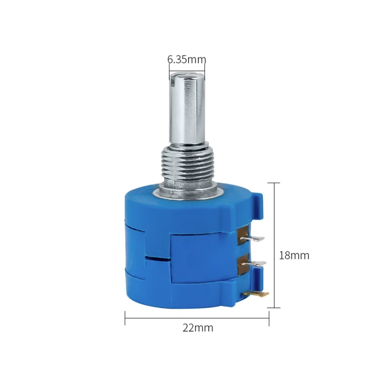10PCS 3590S-2 Multi Turn Wirewound Potentiometer 100R 200R 500R 1K 10K 20K 50K 100K Adjustable Resistor image 2