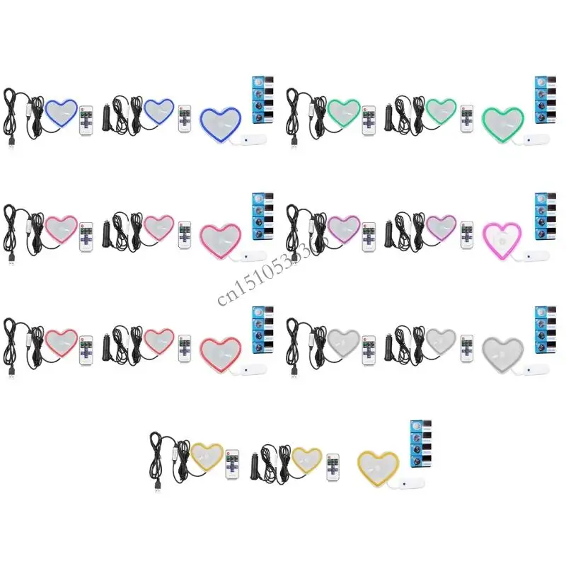 

090E Long Lasting Car LED Heart Light Very Bright Beam Low Power Consumption for Headlights Turn Signals Daytime Running