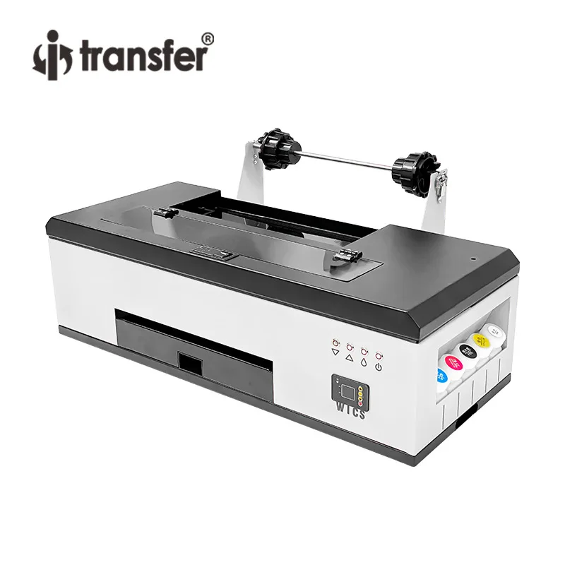 

A3 L1800 Offset Heat Transfer PET Film Printer with Automatic White Ink Circulation and Free Control of Paper Advance and Retrea