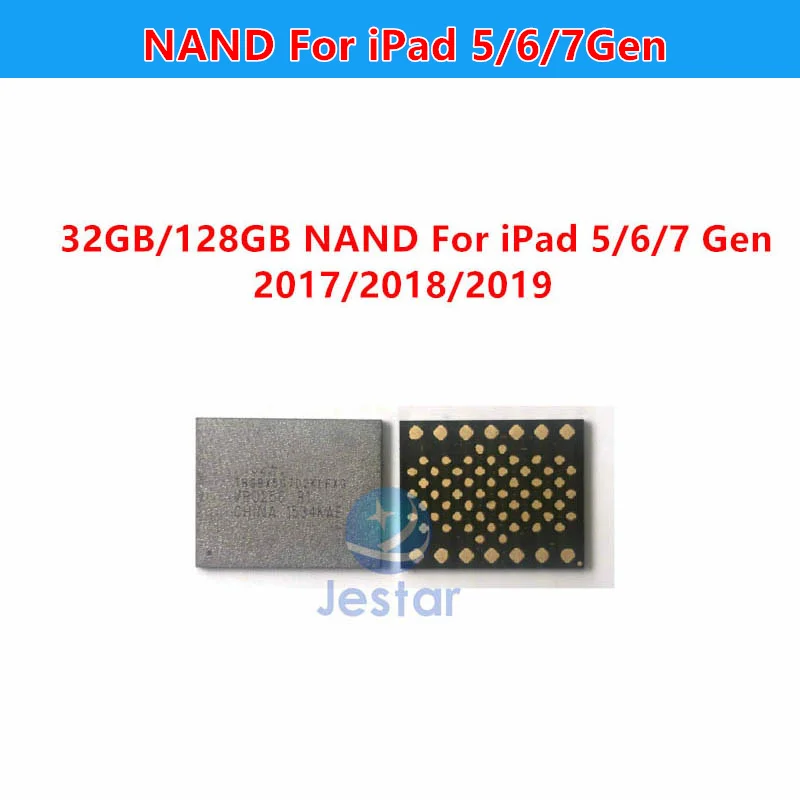 32GB 128GB  HDD NAND Memory Flash For iPad  5 6 7 2017/2018/2019 A2197 A2200 A2198 A1893 A1822/1823