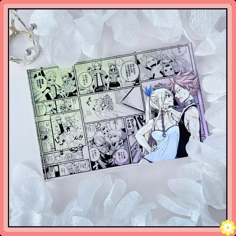 

FAIRY TAIL Acrylic Stand Peripheral Products Natsu Lucy Erza Jellal Gray Juvia Anime Customized High Transparency Acrylic Bricks