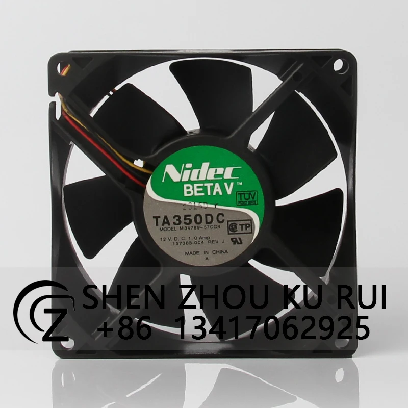 M34789-57CQ4 Case Cooling Fan High Air Flow Server for NIDEC 90X90X38MM 12V 1A 9CM 9038