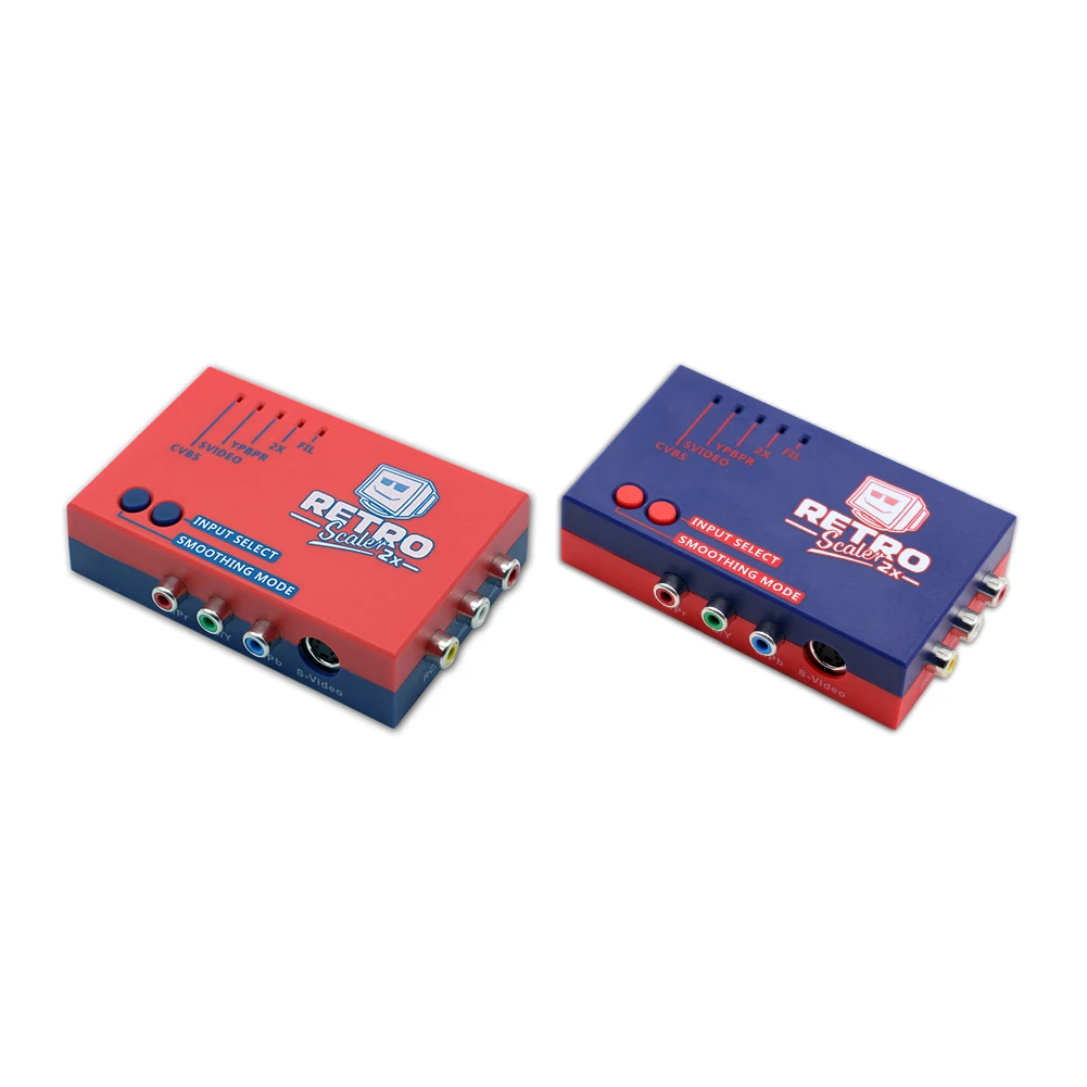 2x HD Converter A/V to Hdmi Converter HD Transverter Zero Lag อุปกรณ์ใช้งานร่วมกับ Vic20 Atari2600 Msx NES N64 NGC