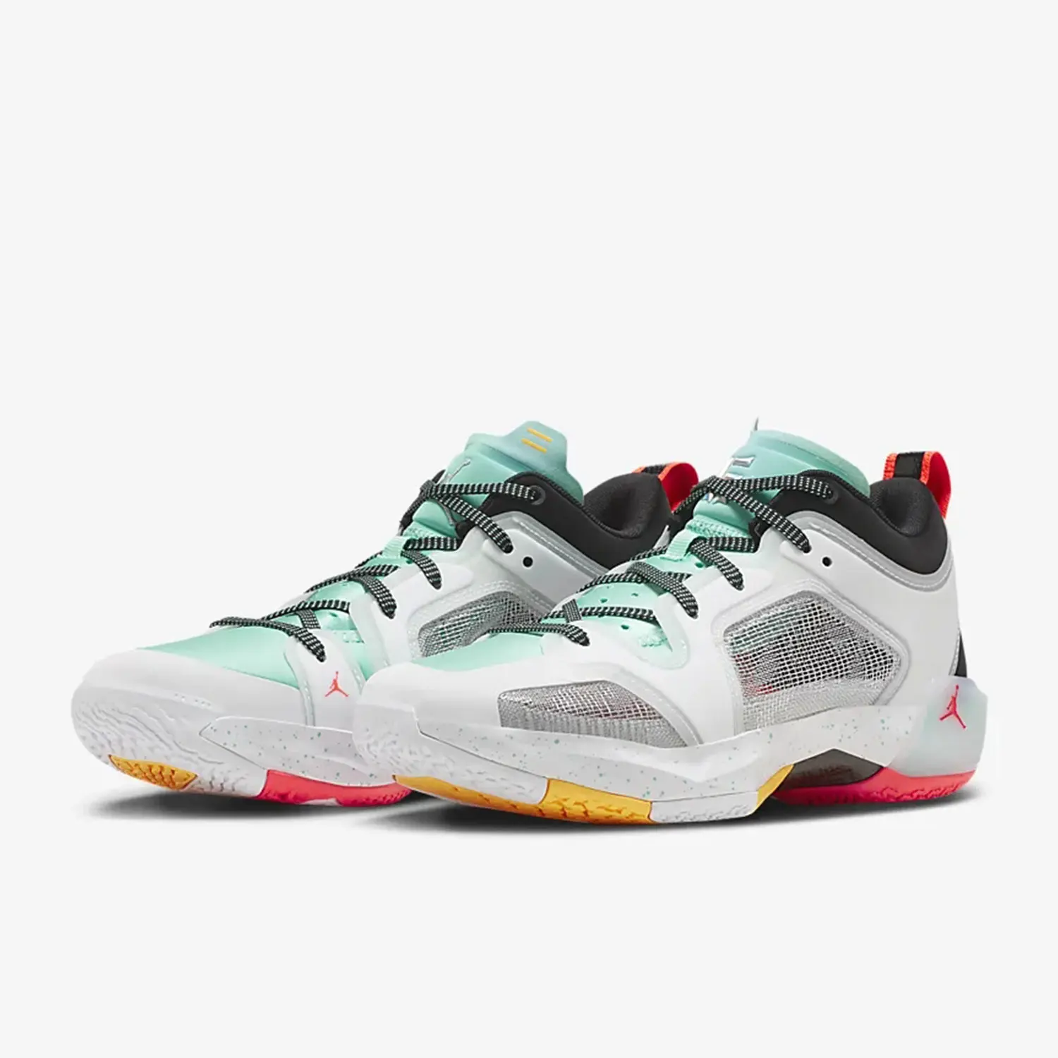 

Nike Genuine Product Jordan Men's Breathable Cushioned Low-Top Basketball Shoes FB8486-130