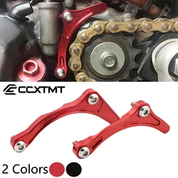 혼다 CRF250R CRF450R CRF250X CRF450X 2002-2020 먼지 자전거 범용 부품 용 CNC 알루미늄 보호기 케이스 체인 스프로킷 커버