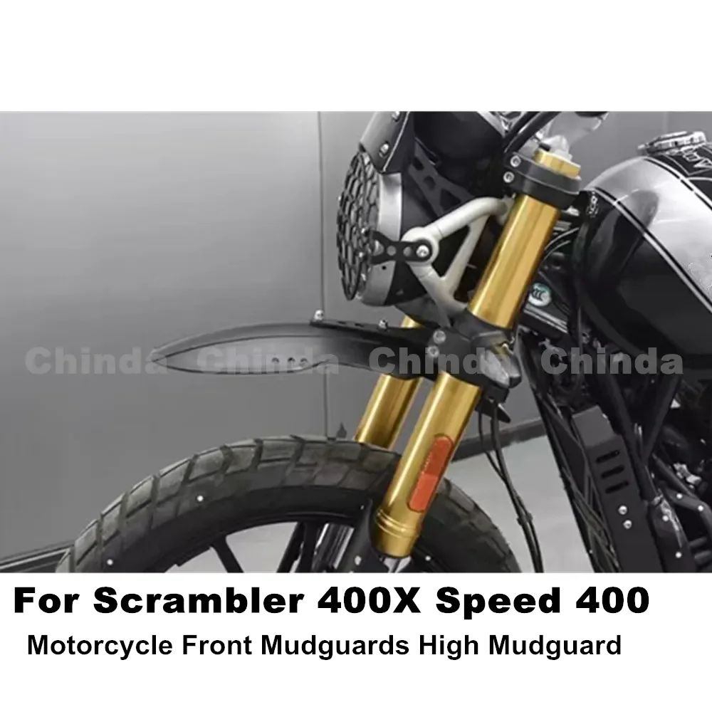 

Motorcycle Front Mudguards Fender For Triumph Speed 400 Scrambler 400X Scrambler 400 X 2024-2025