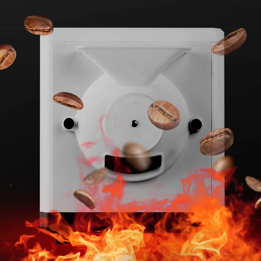 2025 nova máquina de torrefação de grãos de café doméstico torrador de grãos de gergelim automático máquina de torrefação de grãos de café e amendoim