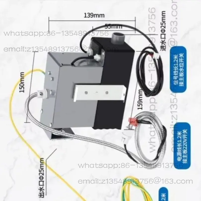 Spot air conditioner external drain pump for automatic air duct machine condensate lift pump