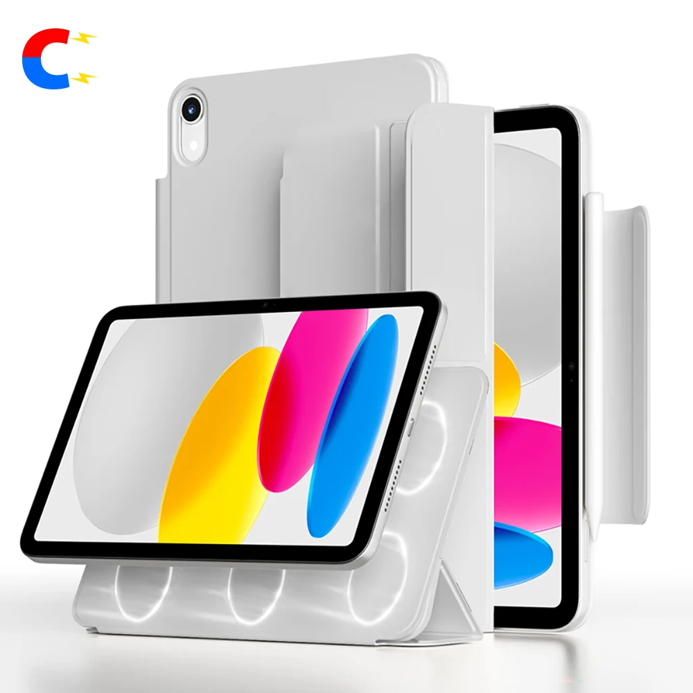 

Magnetic Tablet Case For iPad A16 2025 11th 10th Generation Air M3 M2 11 13 " Air5/4 Funda Mini 7 A17 Pro M4 13 11 12.9 " Cover