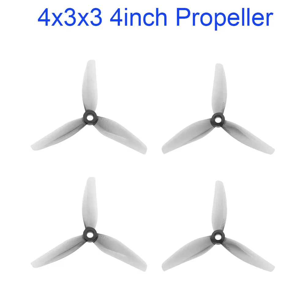 20pcs/10pairs HQ Prop 4x3x3 Tri-blade propeller 4inch prop for FPV drone parts