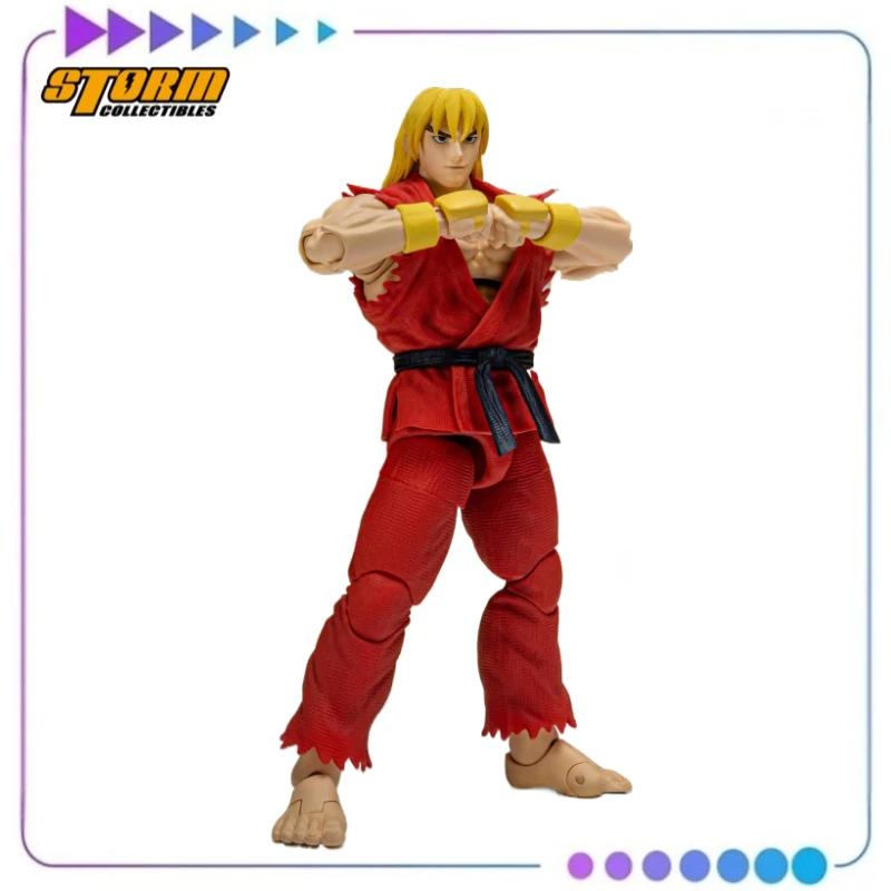 

【Original】Storm Collectibles STORM ARENA Street Fighter Alpha 3 STORM ARENA Ken 1/12 Scale Action Figure Model Toy