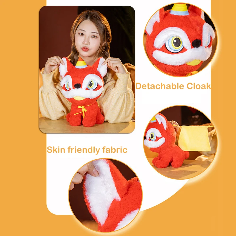 ตุ๊กตาเสือปีใหม่ 2022 ของเล่นตุ๊กตาผ้าเนื้อนุ่ม ของตกแต่งบ้าน ของขวัญวันเกิด