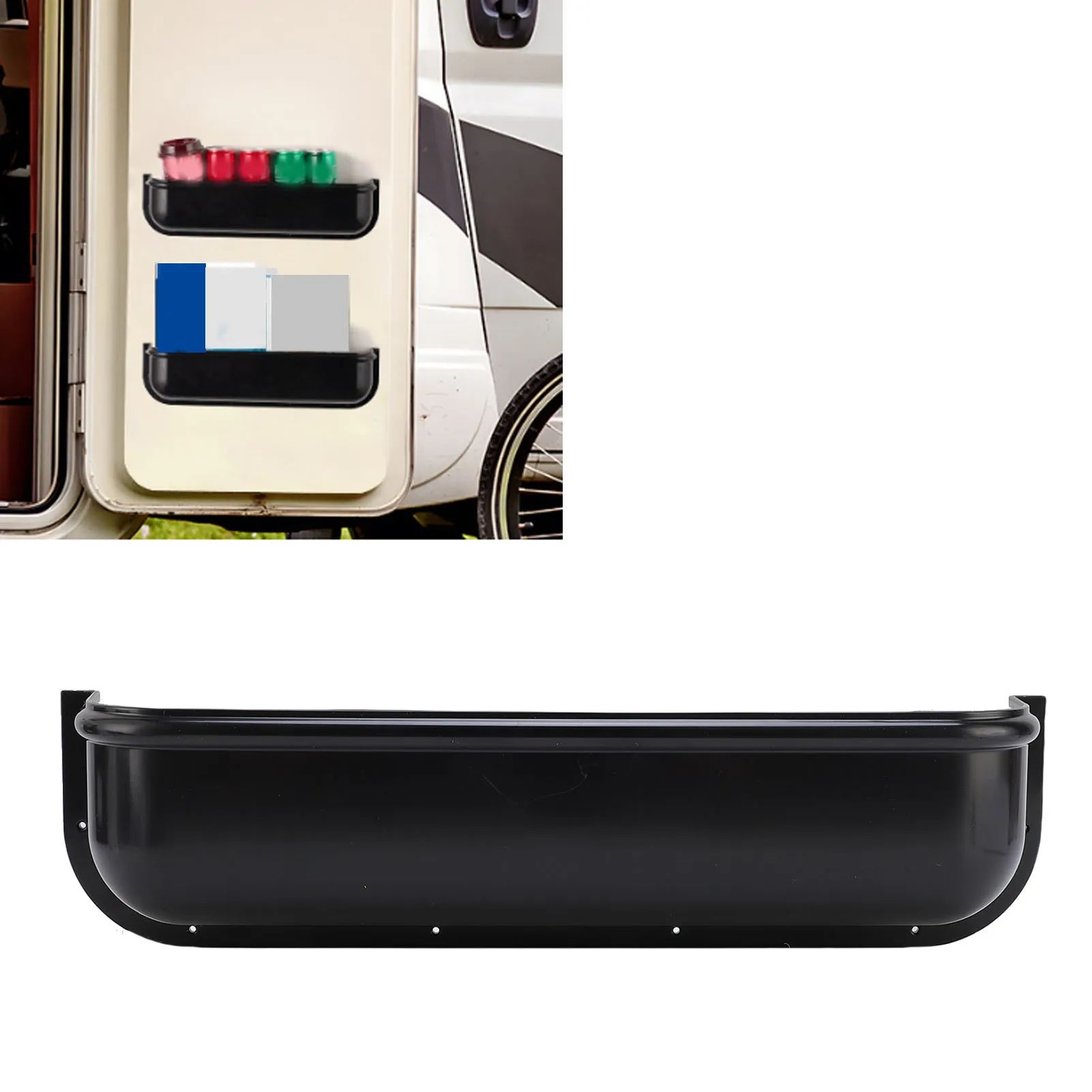 

Органайзер для дверей автофургона Ящик для хранения дверей автофургона Ящик для хранения дверей 450x100x115 мм Расширье пространство Органайзер для дверей из АБС-пластика для прицепа Кемпинг Автомобиль