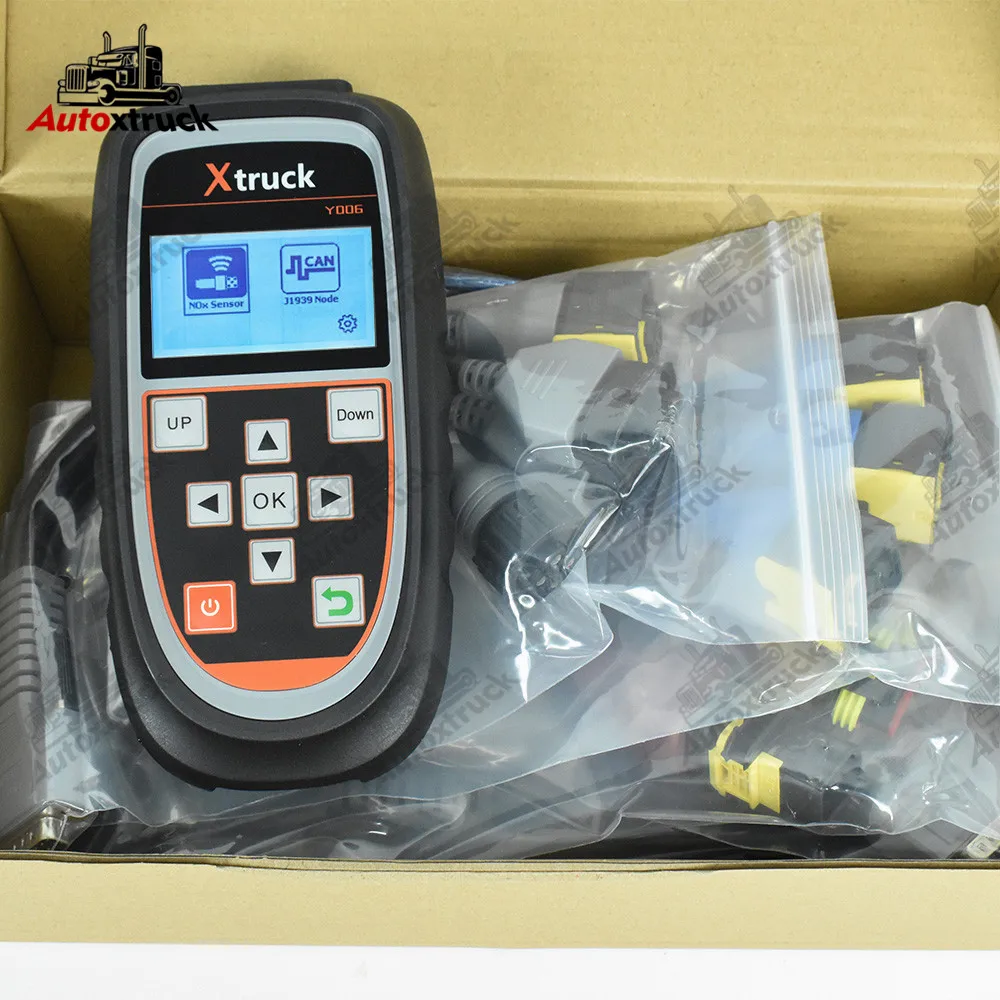 Automatic Detection Truck diagnosis tool Xtruck Y006 Y005 Temperature NOx Urea Level Exhaust PM Pump Nitrogen Oxide Sensor